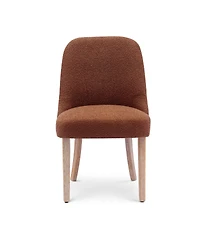 Mid-Century Modern Upholstered Boucle Dining Chair (Set of 6)