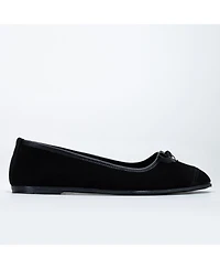 Brooklyn Leather Ballerina Flats