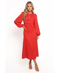 Petal and Pup Women's Laine Long Sleeve Midi Dress