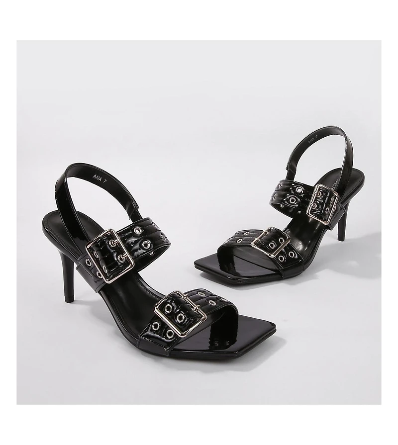 Ana Two-Banded Heeled Sandal