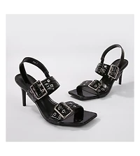 Ana Two-Banded Heeled Sandal