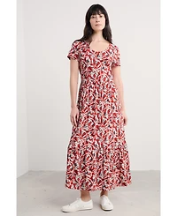 Seasalt Cornwall Women's S/S Tor View Dress with Scoop Neck