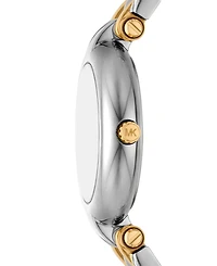 Michael Kors Women's Laney Three-Hand Two-Tone Stainless-Steel Watch, 30mm
