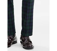 Tommy Hilfiger Men's Tartan Modern-Fit Dress Pants
