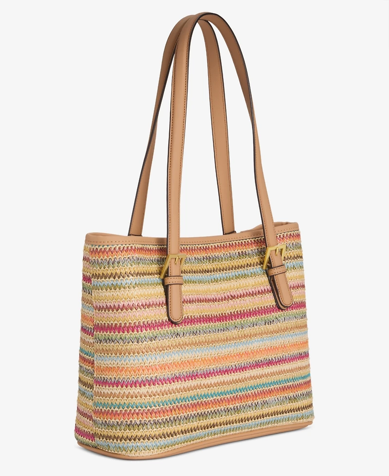 Style & Co Classic Straw Tote, Exclusively at Macy's