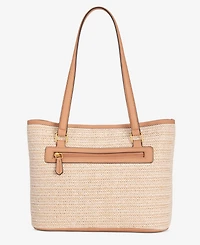 Style & Co Classic Straw Tote, Exclusively at Macy's