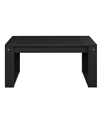 Modern Outdoor Hdpe Rectangle Patio Coffee Table