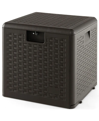31 Gallon All Weather Storage Container with Lockable Lid