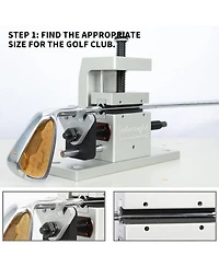 Wosofe Golf Clubhead Removal Machine，Golf Club Shaft Puller，Golf Clubhead Separator-Golf Club Repair Tools for All Golf Club Shafts,Club