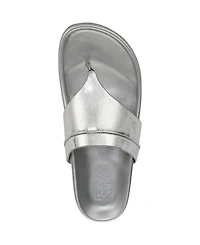 Franco Sarto Women's Brooks Open Round Toe Thong Sandals