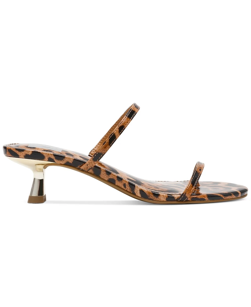 Dv Dolce Vita Women's Darcee Slip-On Kitten-Heel Dress Sandals