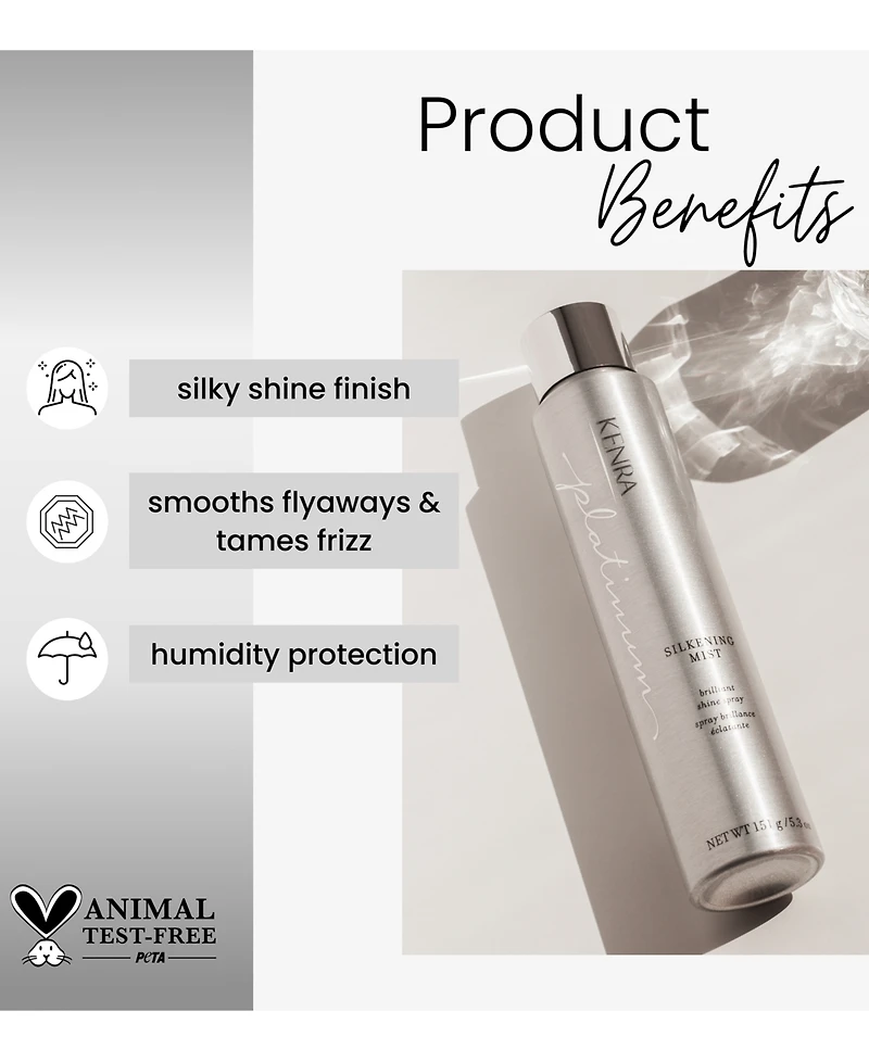 Kenra Professional Silkening Mist, 5.3 oz
