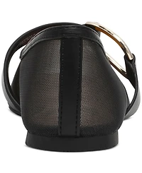 Dv Dolce Vita Women's Mirandah Buckle Mesh Mary Jane Flats
