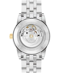 Movado Men's Museum Classic Swiss Automatic Stainless-Steel Yellow Pvd Watch, 40mm