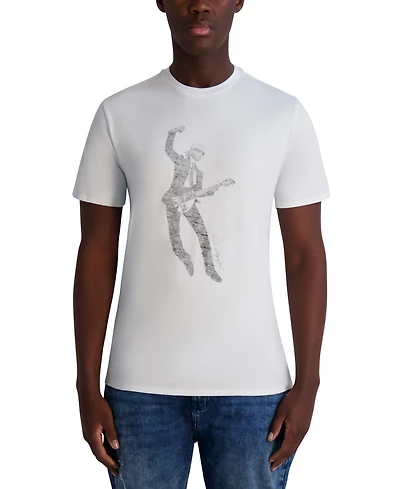 Karl Lagerfeld Paris Men's Guitar Graphic T-Shirt