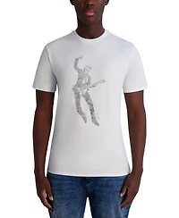 Karl Lagerfeld Paris Men's Guitar Graphic T-Shirt
