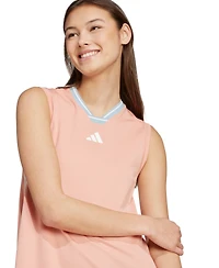 adidas Women's Tiro Cut 3-Strippes Soft Mesh Dress