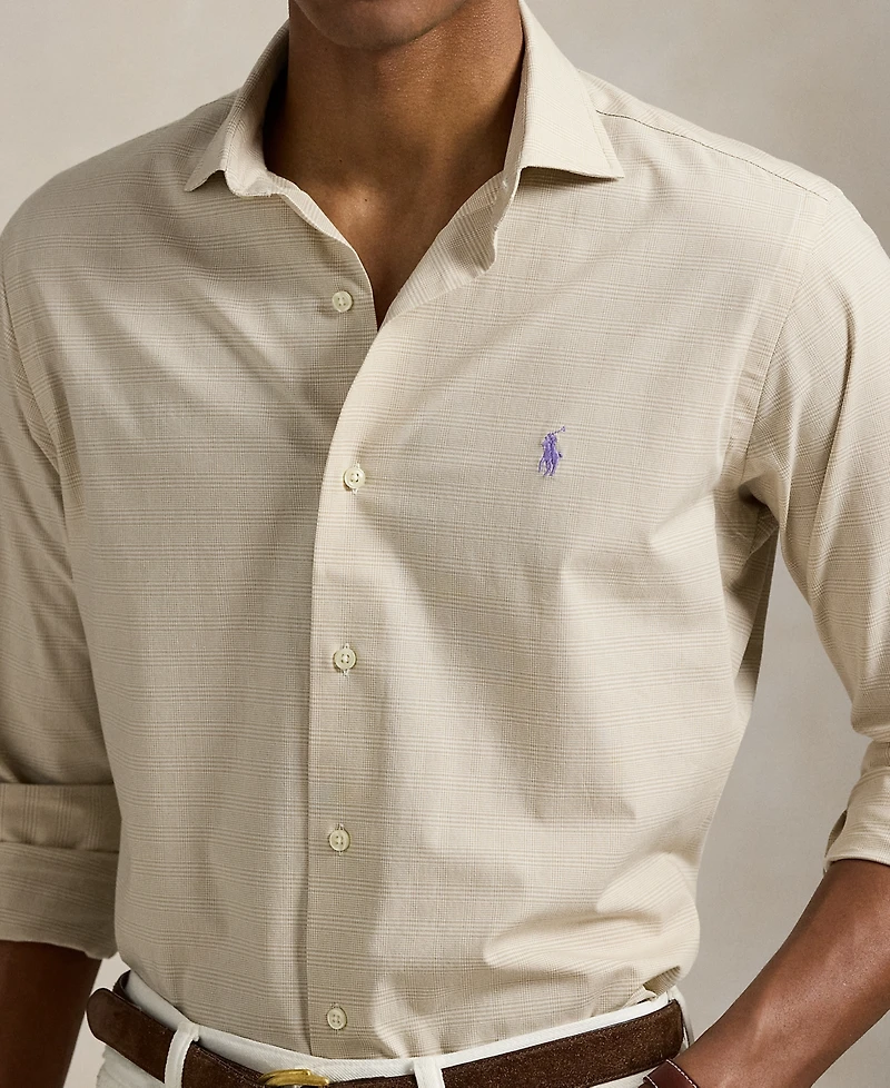 Polo Ralph Lauren Men's Classic-Fit Plaid Stretch Poplin Shirt