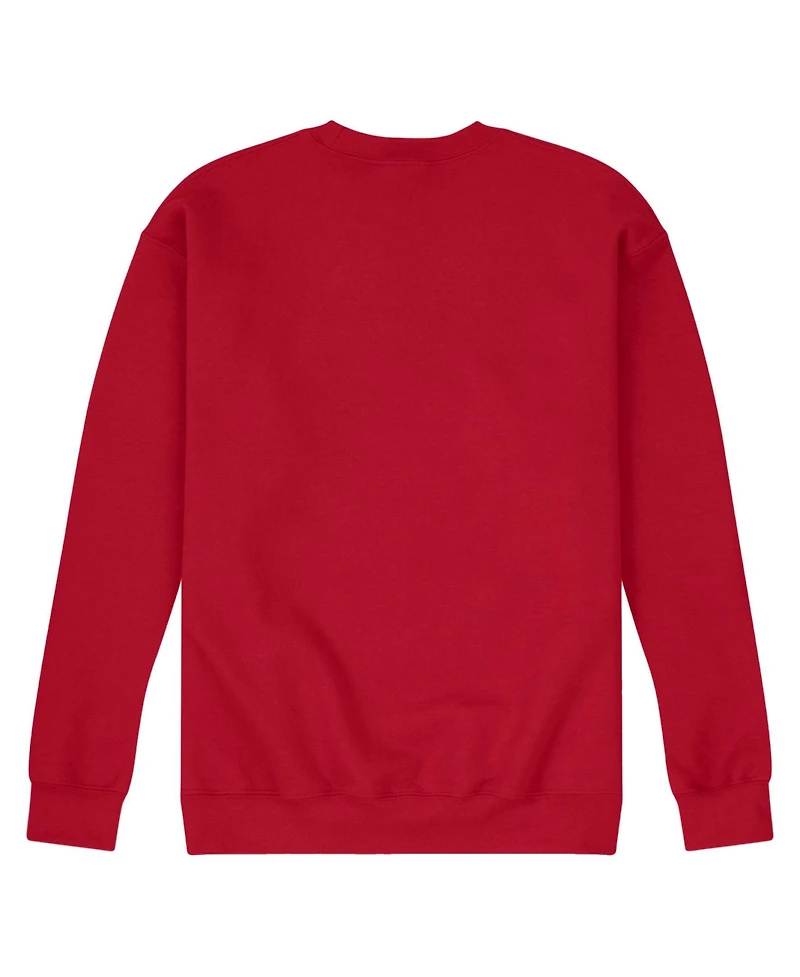 Airwaves Men's Nascar Racing Logo Long Sleeve Fleece T-Shirt