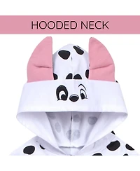 101 Dalmatians Girls Disney Lilo & Stitch French Terry Zip Up Cosplay Hoodie