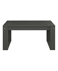 Modern Outdoor Hdpe Rectangle Patio Coffee Table