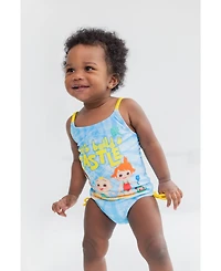 CoComelon Toddler Girls Tomtom Yoyo Jj One Piece Bathing Suit