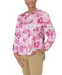 Joe & Bella Women's s Magnetic-Button Blouse