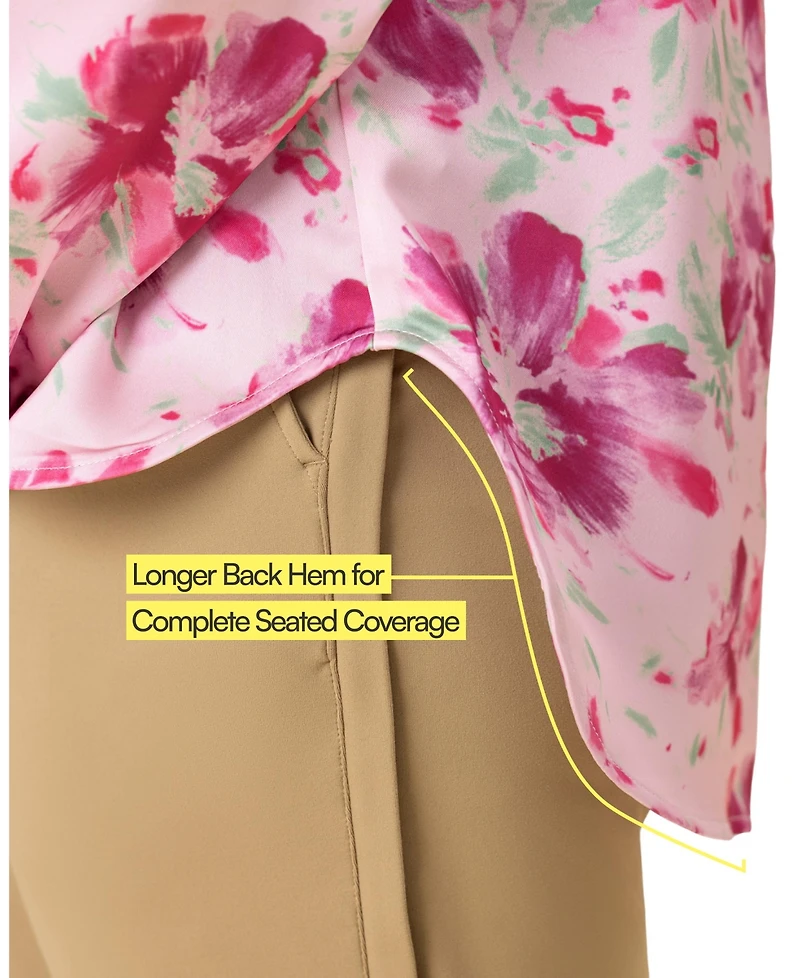 Joe & Bella Women's s Magnetic-Button Blouse