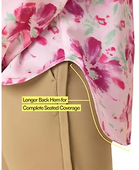 Joe & Bella Women's s Magnetic-Button Blouse