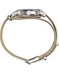 Timex Unisex Quartz Analog Tan Nylon Watch, 37mm