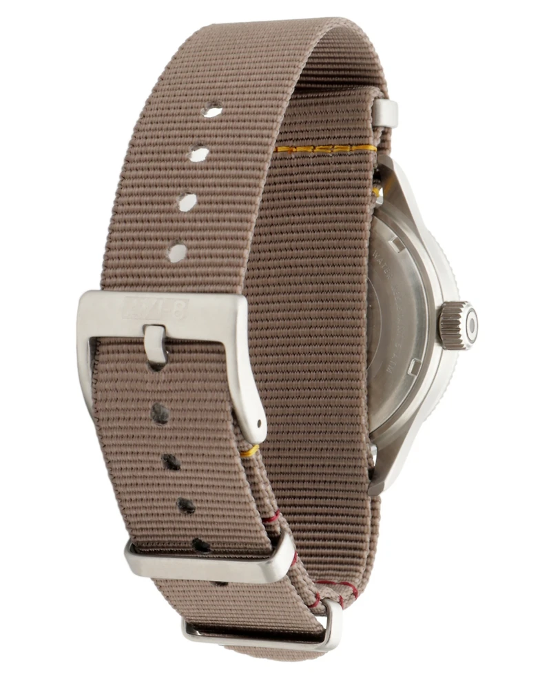 Avi-8 Men's Flyboy Airmaster Sector Meca-Quartz Gray Nylon Strap Watch, 40mm