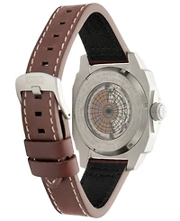 Avi-8 Men's Hawker Hunter Atlas Gmt Automatic Leather Strap Watch