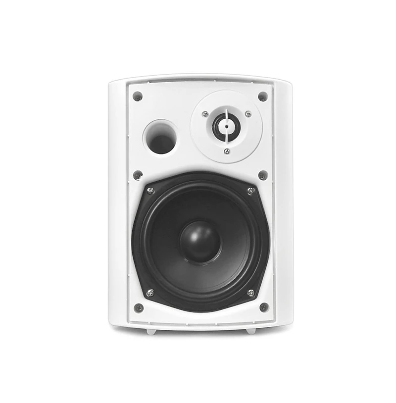 Pyle PDWR51BTWT 5.25" Bluetooth Waterproof Indoor/Outdoor Wall Mount Speakers - 240W, White, Pair