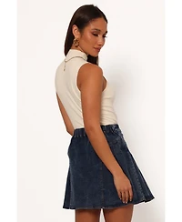 Petal and Pup Women's Alek Pleated Mini Skirt