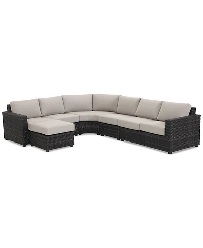 Ember Outdoor 5pc Sectional, Created for Macy's