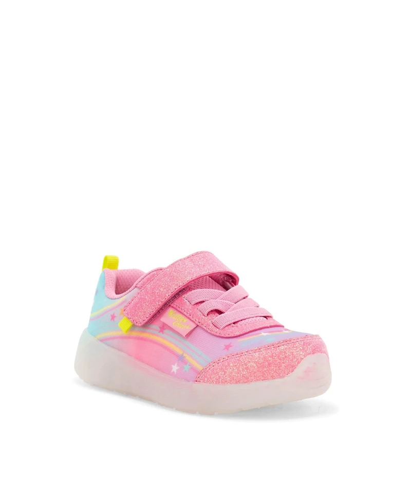 Western Chief Little Girls Lighted Flash Feet Sneaker