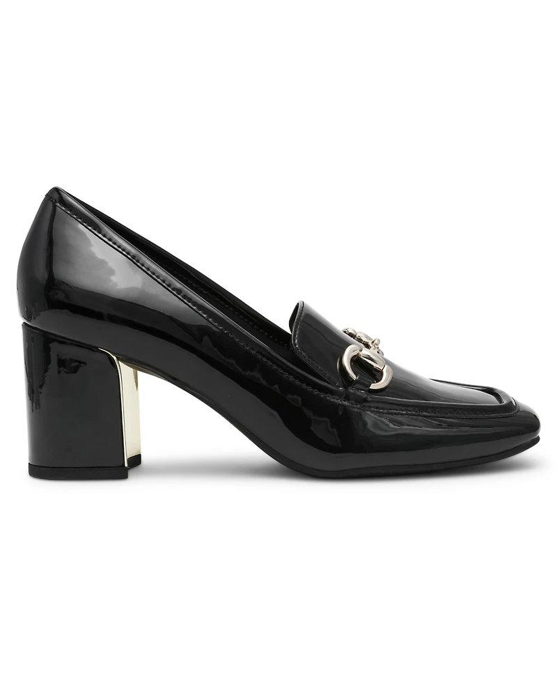 Anne Klein Women's Tobi Block Heel Tailored Pumps