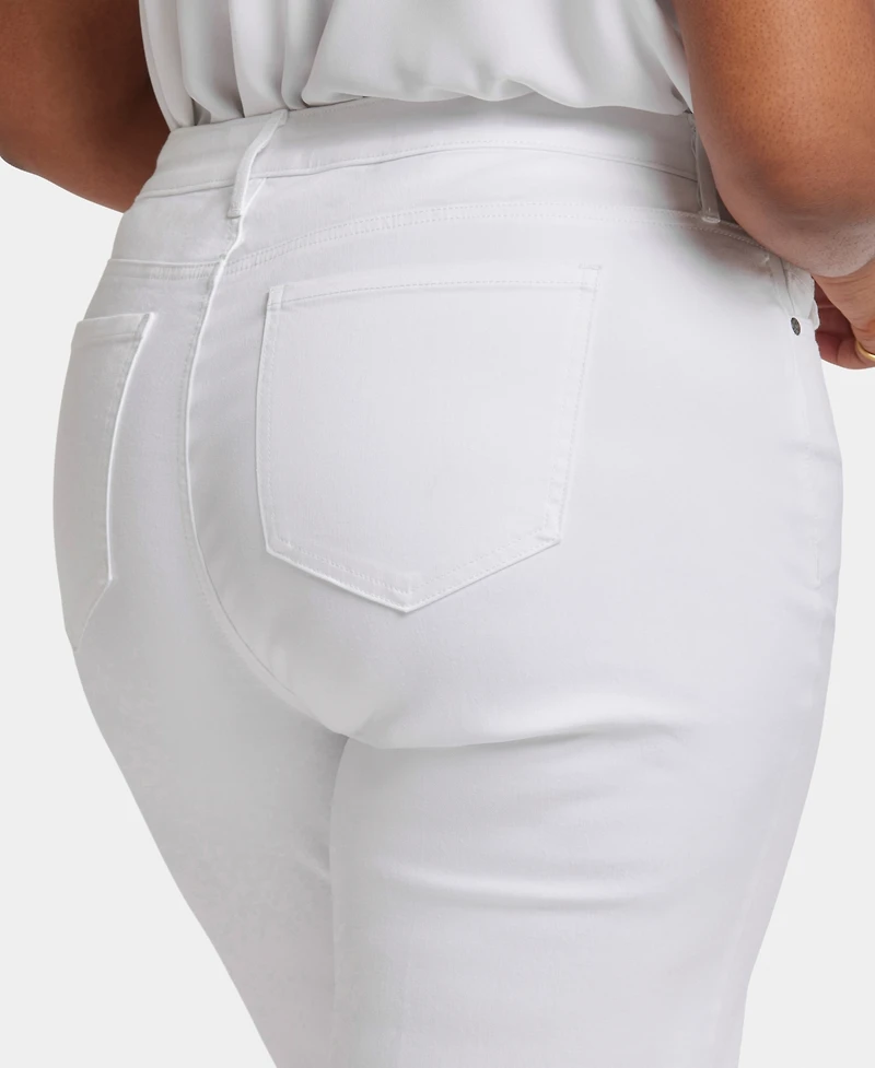 Nydj Plus Teresa Wide Leg Ankle Jeans