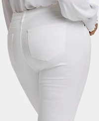 Nydj Plus Marilyn Straight Crop Jeans