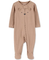 Carter's Baby Bear Ribbed Sleep & Play Pajamas