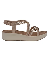 Gc Shoes Women's Fran Strappy Wedge Sandals