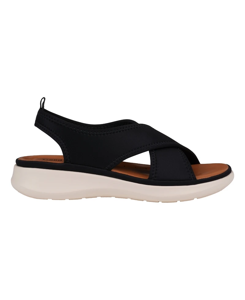 Gc Shoes Women's Nixie Stretch Lycra Wedge Sandals