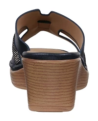 Gc Shoes Women's Frances Embellished Wedge Sandals