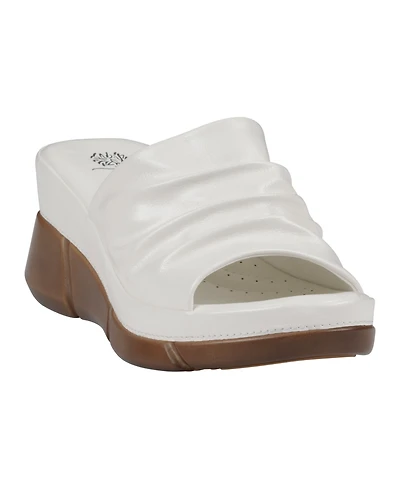 Gc Shoes Women's Nora Wedge Slide Sandals