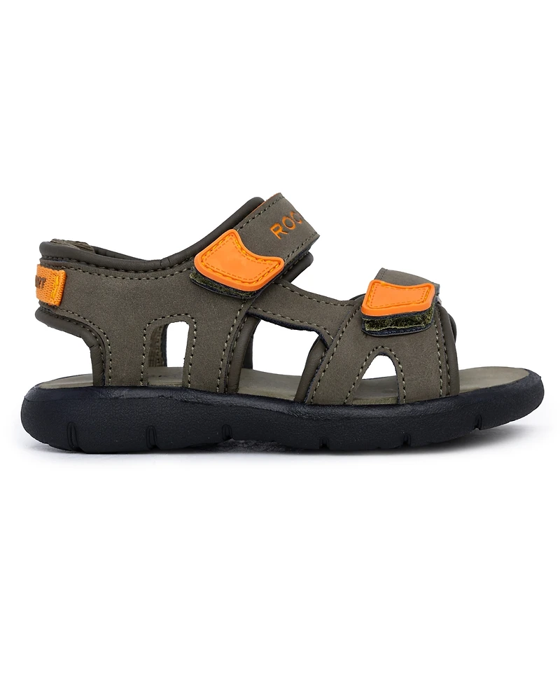 Rockport Toddler and Little Boys Quade Strap Sandals