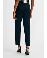 Isaac Mizrahi Women's Slim Straight Pant
