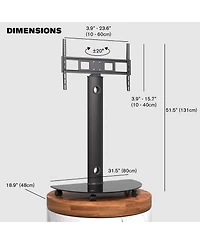 ProMounts Mobile Tv Stand Mount for 32” to 72” Screens, Holds up to 88lbs