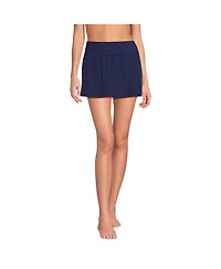 Lands' End Women's Pinchless Mini Swim Skort