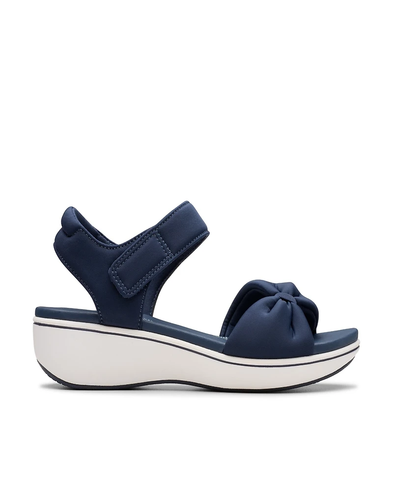 Clarks Cloudsteppers Women's Breeze Rae Sara Riptape Flat Sandals