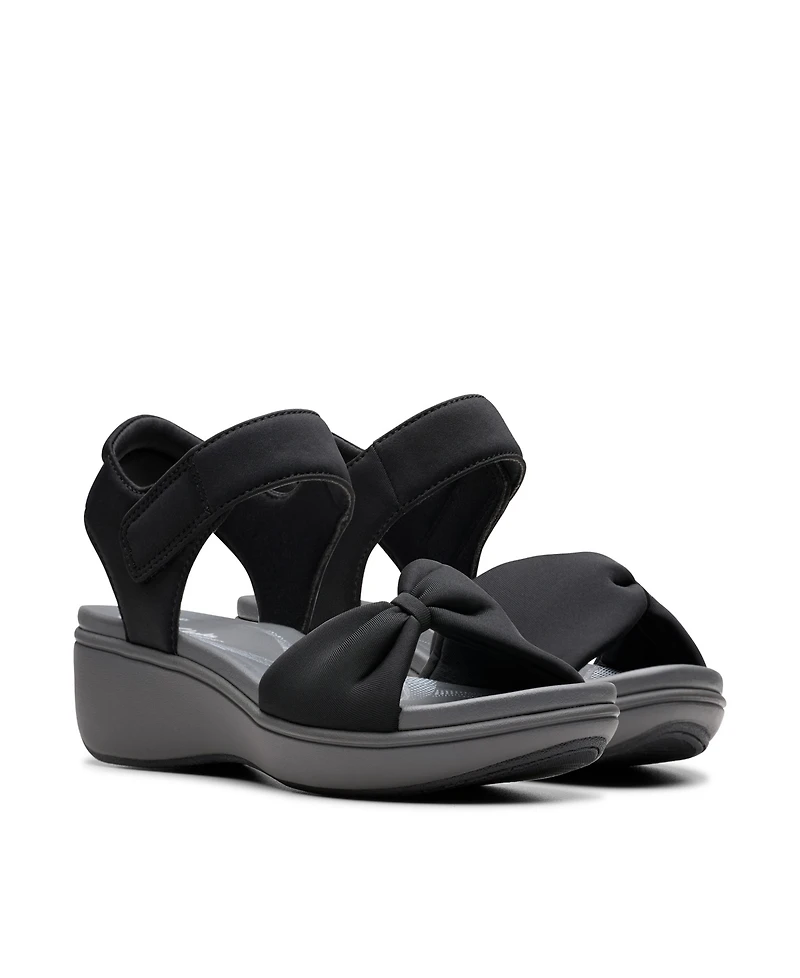 Clarks Cloudsteppers Women's Breeze Rae Sara Riptape Flat Sandals